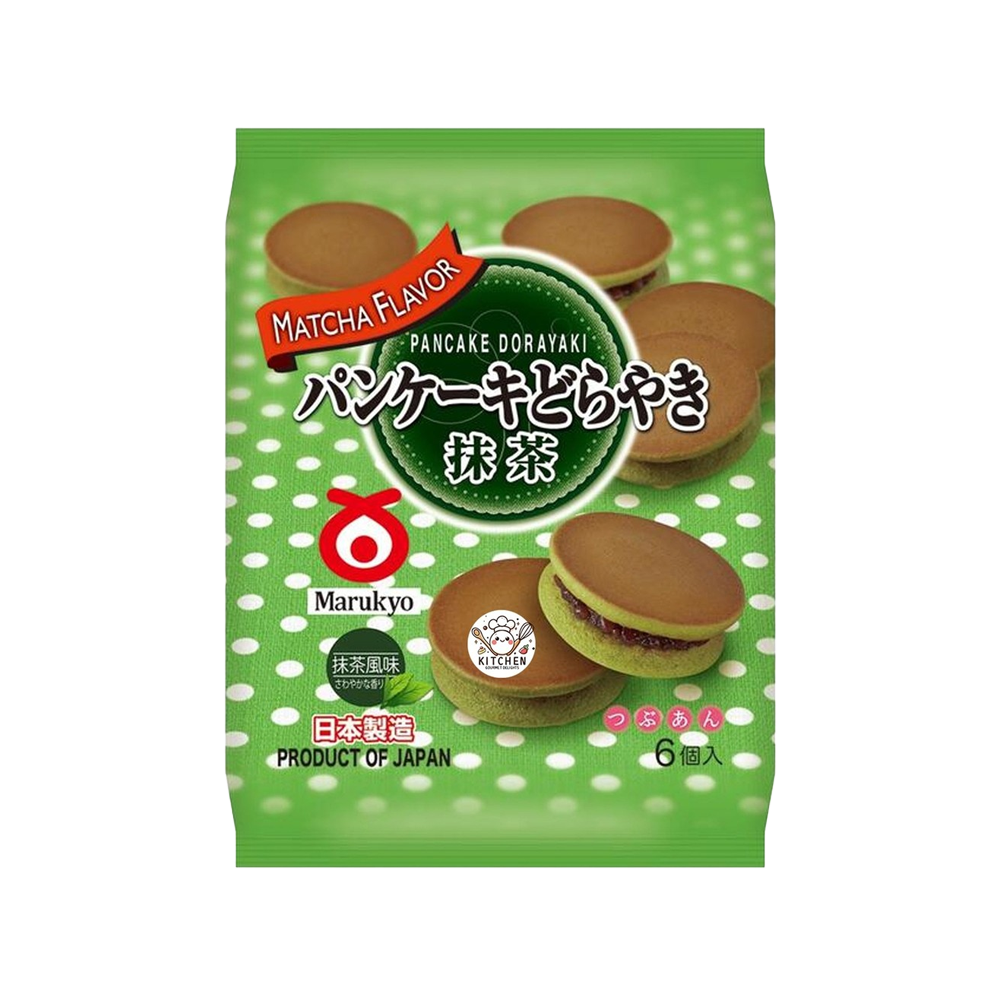 Marukyo Pancake Dorayaki Matcha 6 pieces