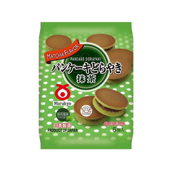 Marukyo Pancake Dorayaki Matcha 6 pieces