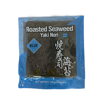 <font color="#FF0000">賞味期限3月31日</font><br>Shirakiku 焼き海苔 フルサイズ ブルー 50sheets