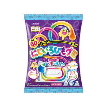 クラシエ ながーい にじいろひもグミ 18g