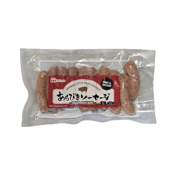 *日本ハム 粗挽きソーセージ 200g (10本入)