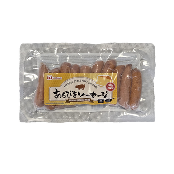 *日本ハム 粗挽きソーセージ チーズ入り 185g(10本入)