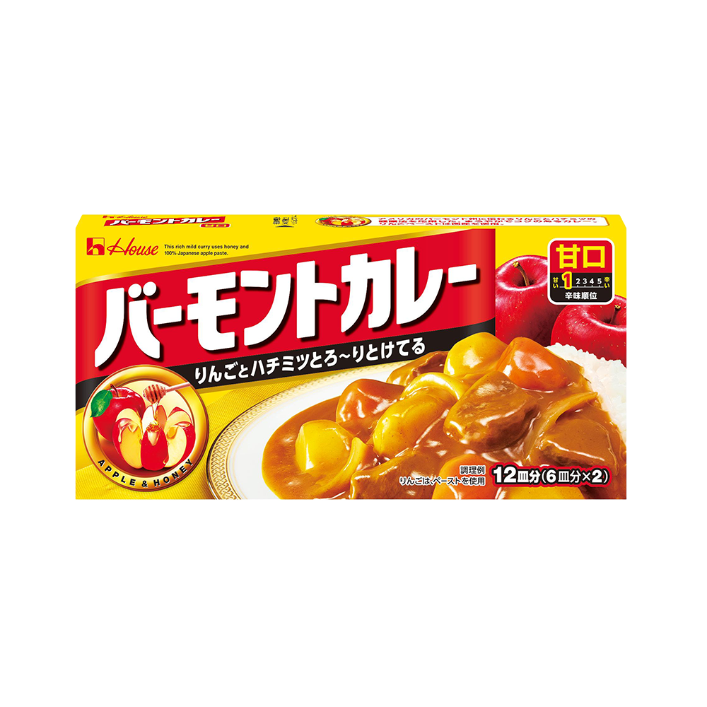 ハウス バーモントカレー 甘口 230g