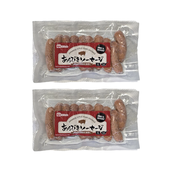 *<font color="#FF0000">2パックセット</font><br>日本ハム 粗挽きソーセージ 200g (10本入) ×2