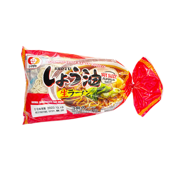 *シマダヤ 生ラーメン しょうゆ 3食入