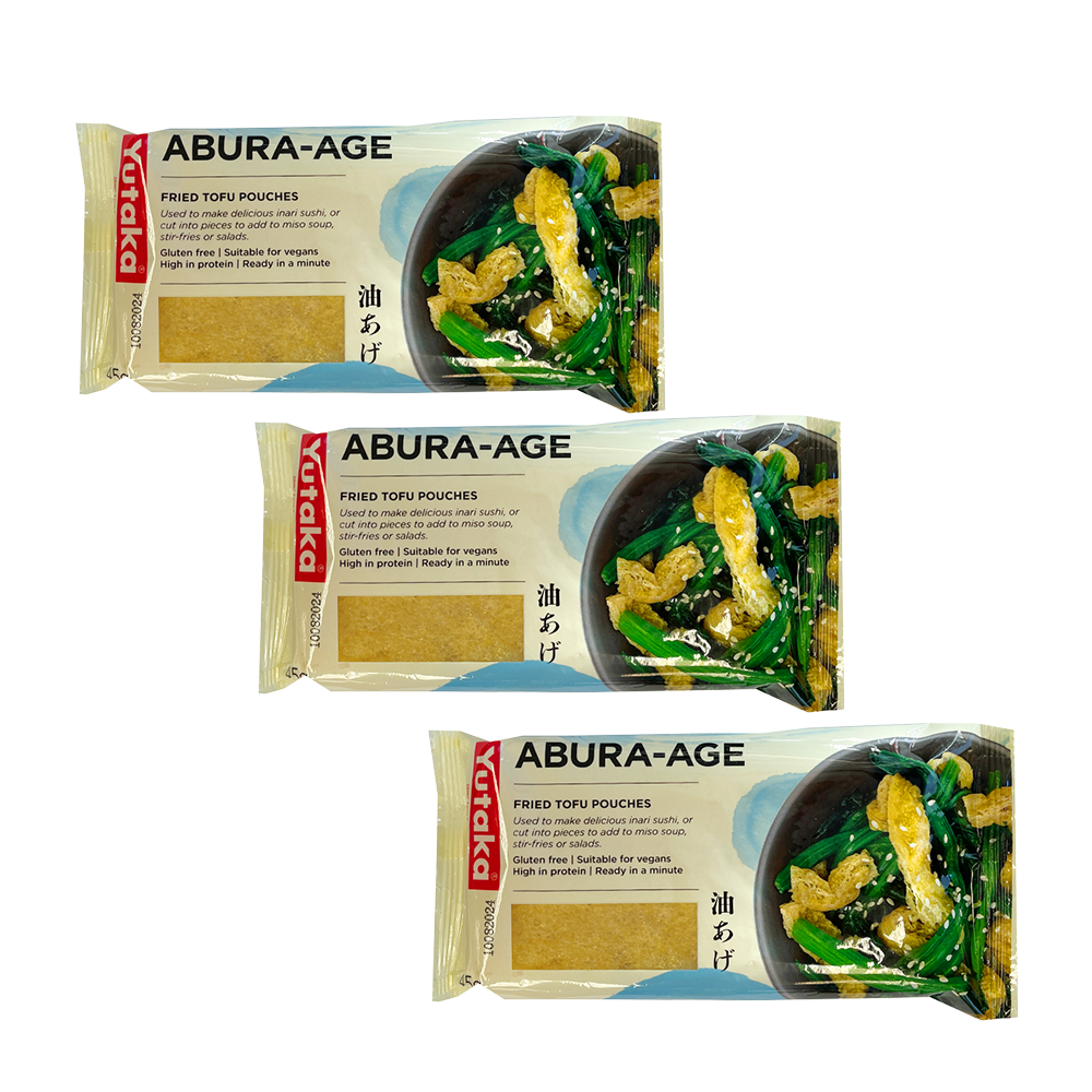 *<font color="#FF0000">3パックセット</font><br> Yutaka 油あげ 2枚×3