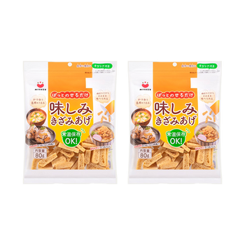 <font color="#FF0000">2パックセット</font><br>みすず 味しみきざみあげ 80g