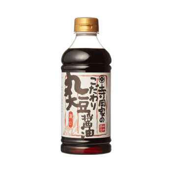 寺岡家のこだわり丸大豆醤油濃口 500ml