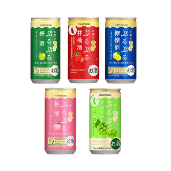 白鶴 ぷるぷる酒飲み比べ 5本セット
