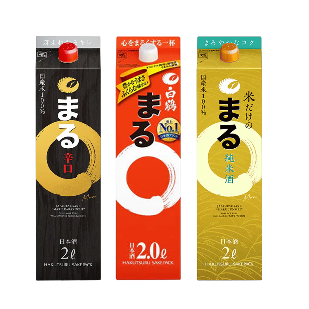 白鶴 まる飲み比べ 3本セット