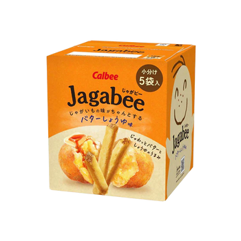 カルビー じゃがビー バターしょうゆ味15g x5袋入