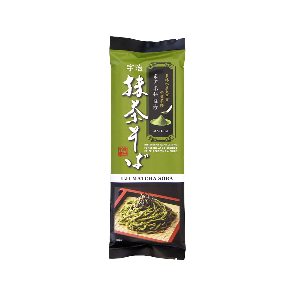 カネス製麺 宇治 抹茶そば 200g