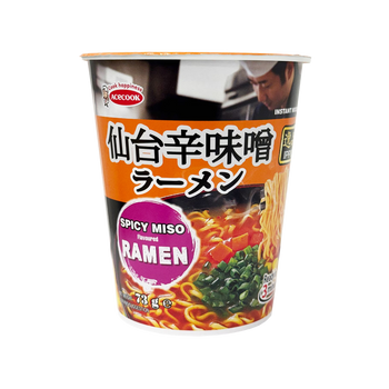 エースコック 仙台辛味噌ラーメン カップ 73g