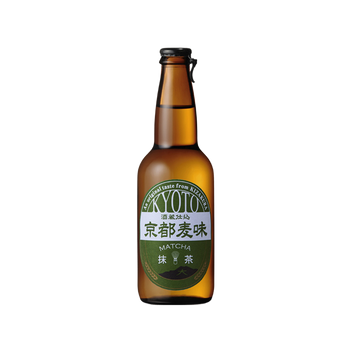 黄桜 酒造仕込 京都麦味 抹茶ビール 9% 330ml