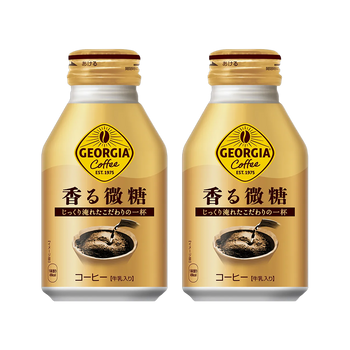 <font color="#FF0000">2パックセット</font><br>ジョージア ゴールデンドリップ 微糖 260mlx2