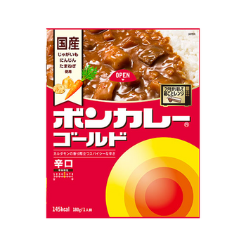 大塚食品 ボンカレーゴールド 辛口 180g