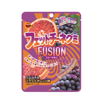 ブルボン フェットチーネグミ フュージョン カベルネ&ブラッドオレンジ 50g