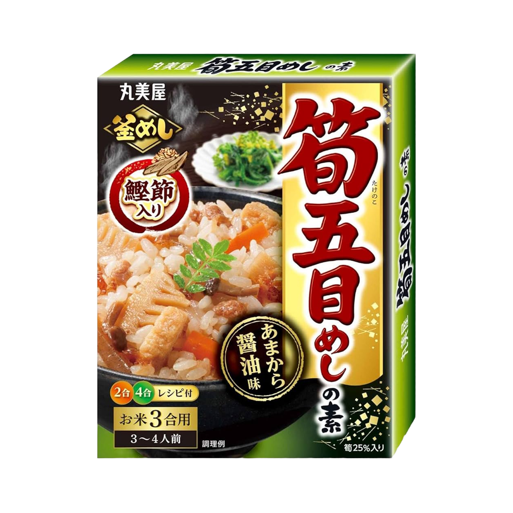 丸美屋 筍五目めしの素 箱入 3合用