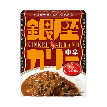 明治 銀座カリーレトルト 中辛 180g