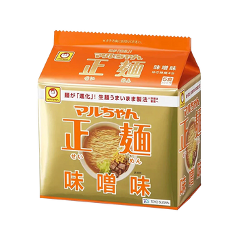 マルちゃん 正麺 味噌味 5袋入