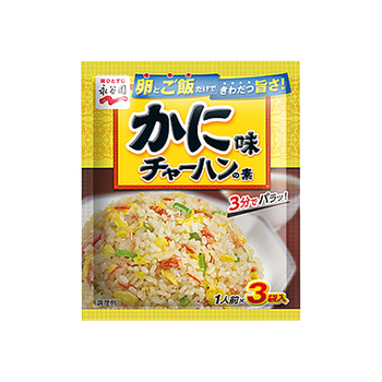 永谷園 かに味チャーハンの素 1人前×3袋入