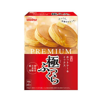 日清製粉ウェルナ ホットケーキミックスプレミアム 極ふっくら 160g