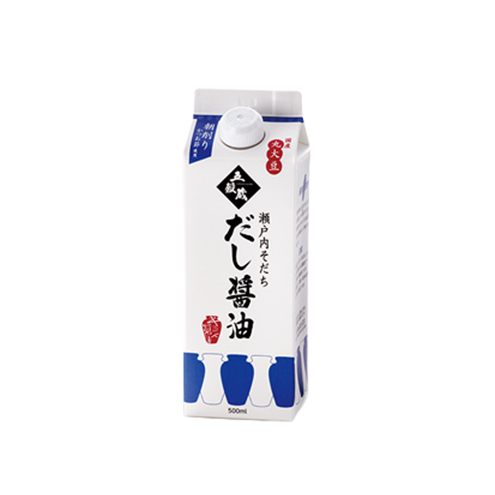 キミセ 五穀芳醇 瀬戸内だししょうゆ 500ml