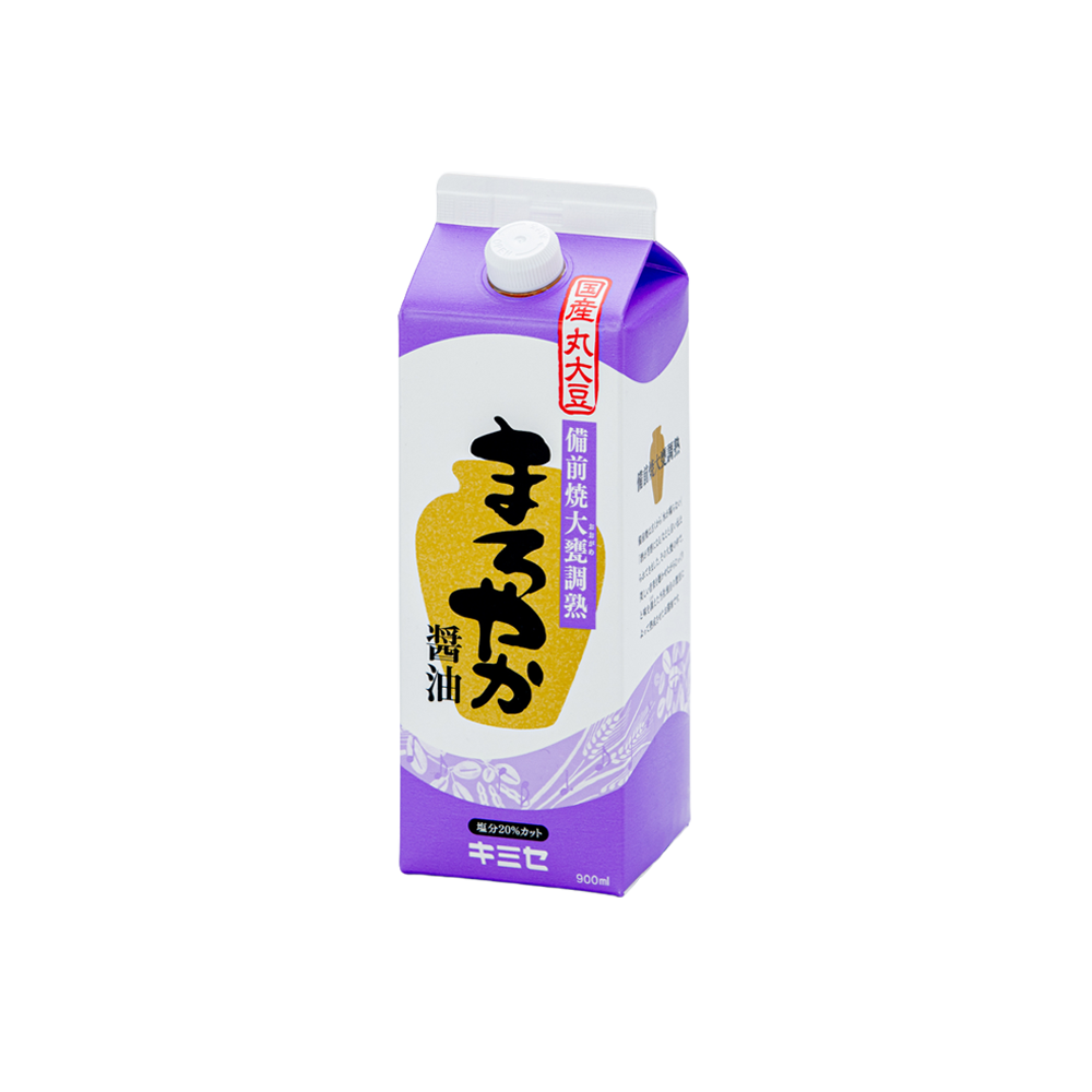 キミセ 五穀芳醇 まろやかしょうゆ 500ml