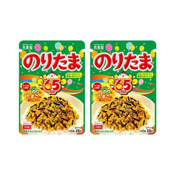 <font color="#FF0000">2パックセット</font><br> 丸美屋 のりたま 25gx2