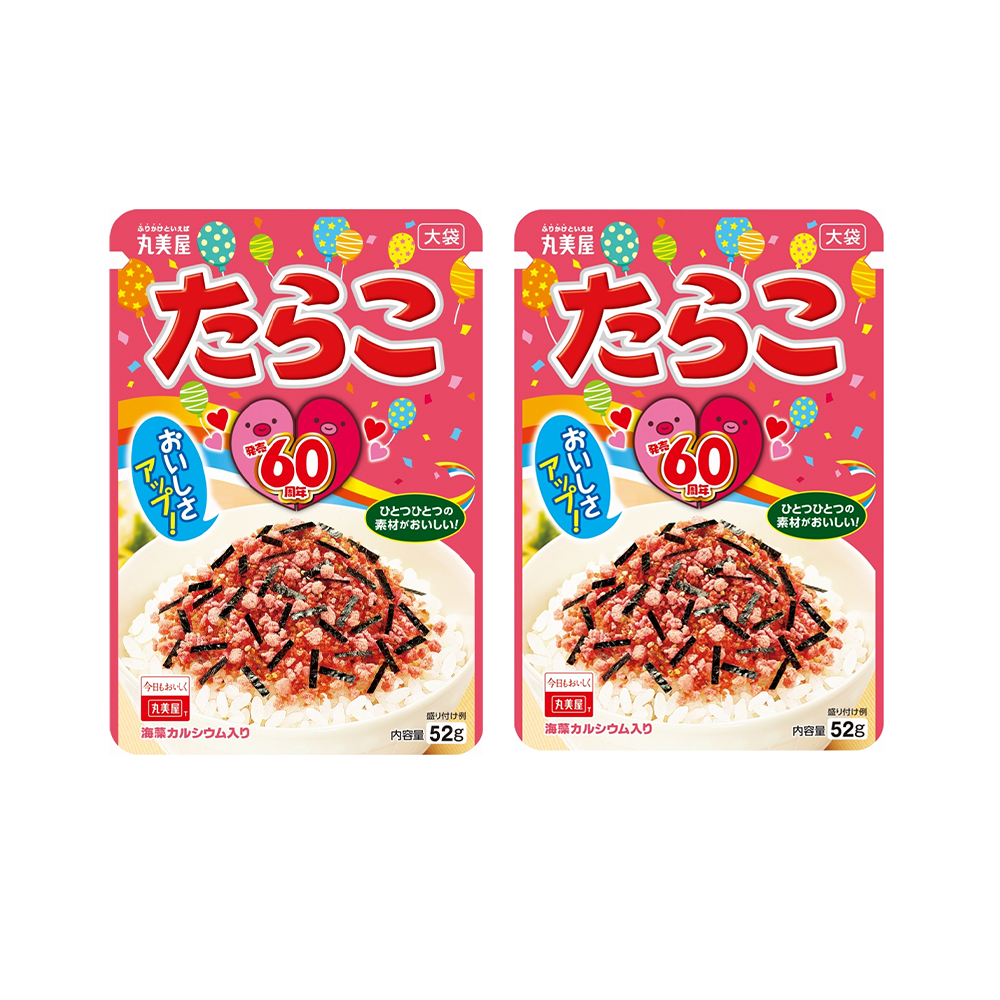 <font color="#FF0000">2パックセット </font><br> 丸美屋 たらこ 25g