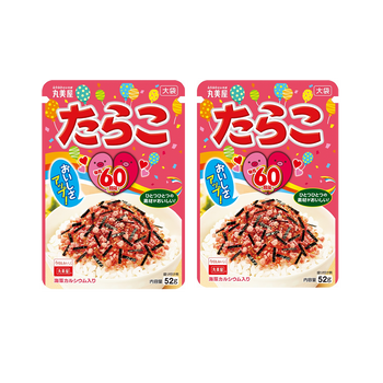 <font color="#FF0000">2パックセット </font><br> 丸美屋 たらこ 25g