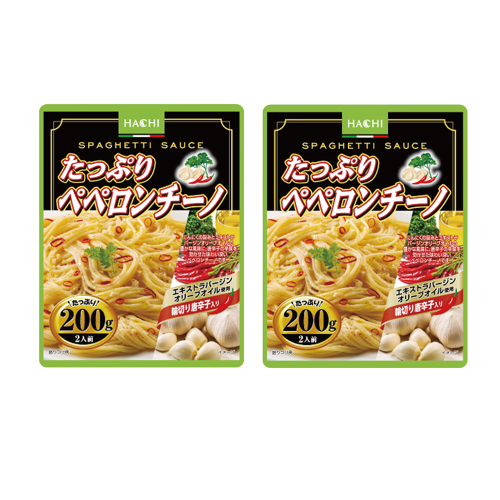 <font color="#FF0000">2パックセット</font><br>Hachi たっぷりペペロンチーノ 200g