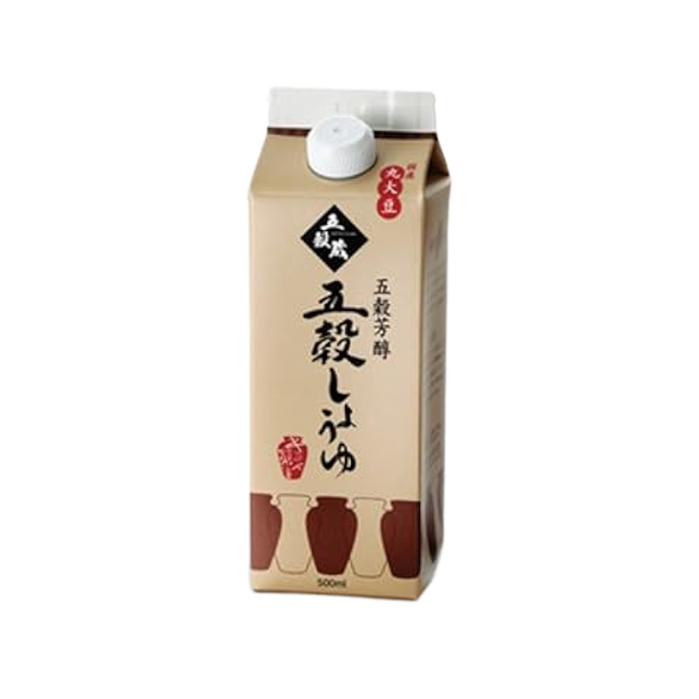 五穀芳醇 五穀蔵 五穀しょうゆ 500mL
