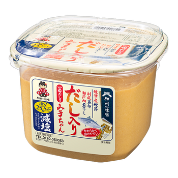 神州一味噌　だし入りみ子ちゃん 減塩  750g