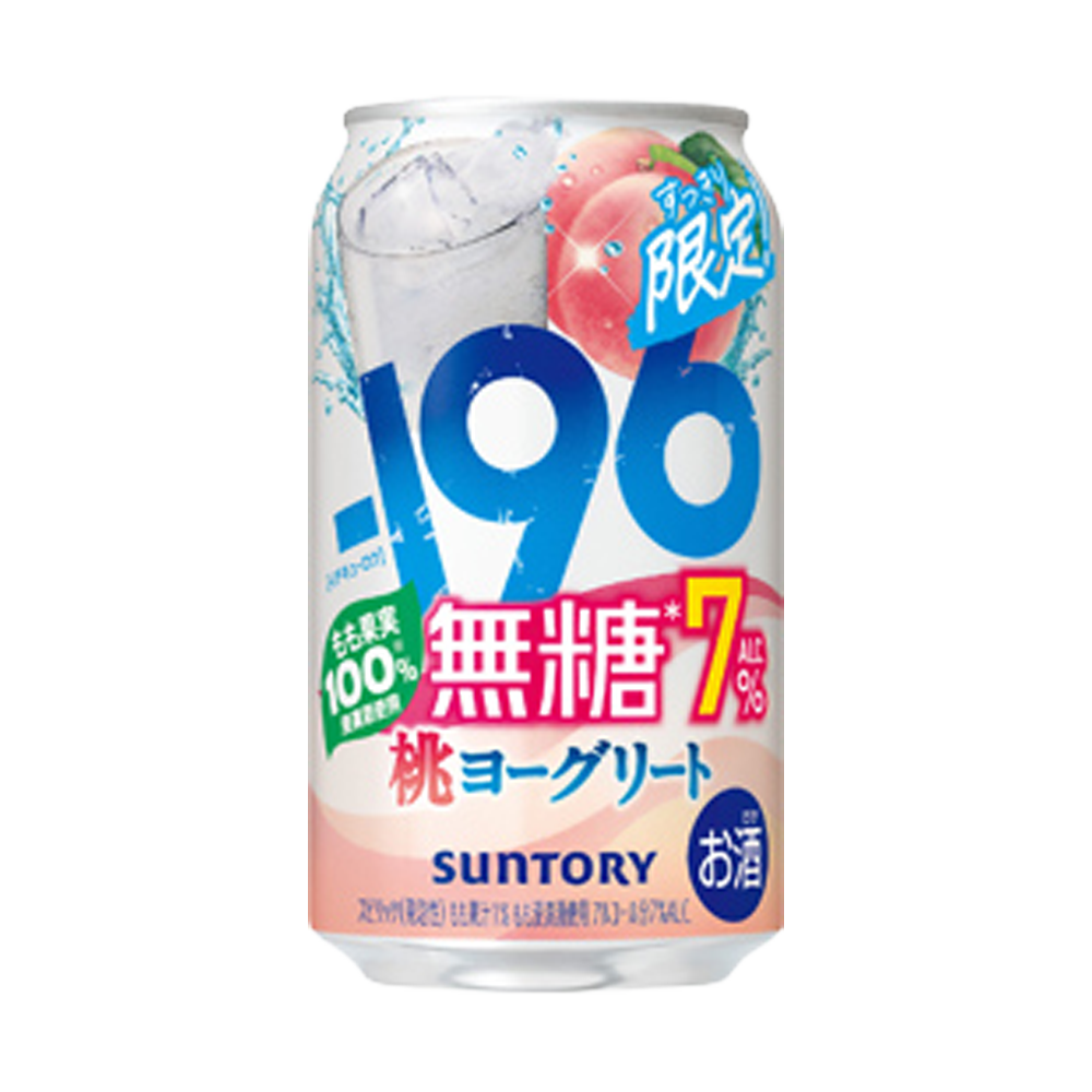 -196 無糖 桃ヨーグリート 350ml アルコール7％
