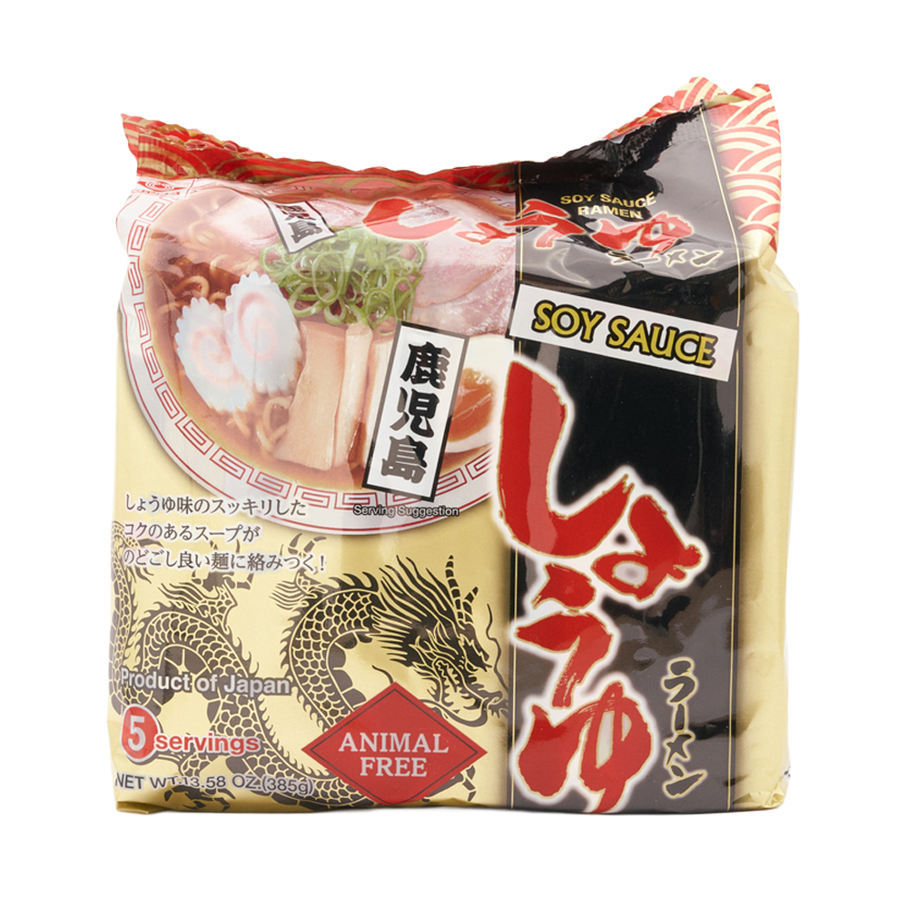 ヒガシフーズ 鹿児島しょうゆラーメン 5食入り