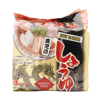 ヒガシフーズ 鹿児島しょうゆラーメン 5食入り