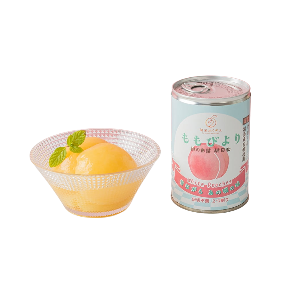 旬果ふくのえ ももびより 桃の缶詰