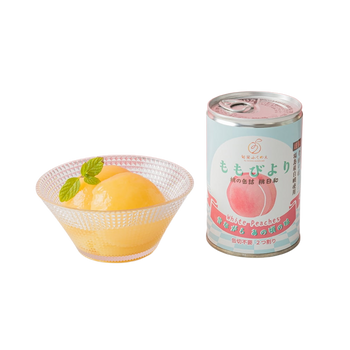 旬果ふくのえ ももびより 桃の缶詰