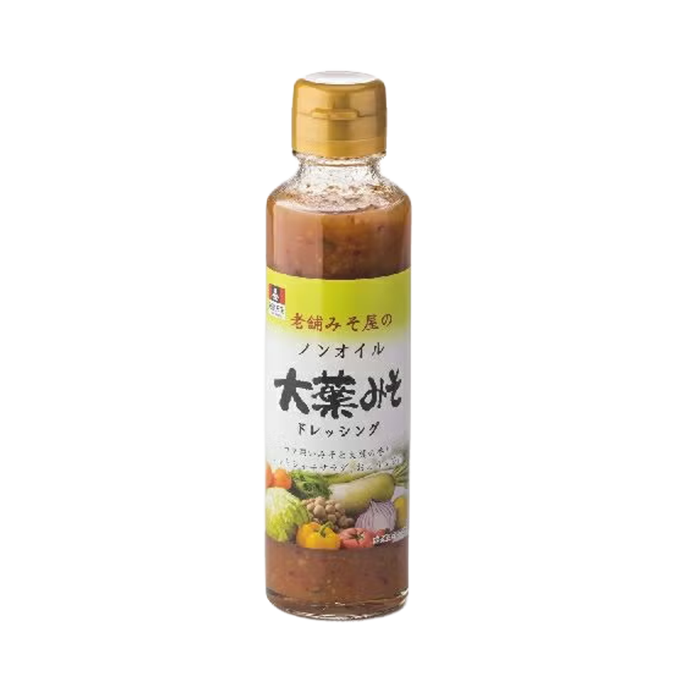 会津天宝 老舗みそ屋のノンオイルドレッシング 大葉みそ 150ml