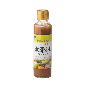 会津天宝 老舗みそ屋のノンオイルドレッシング 大葉みそ 150ml