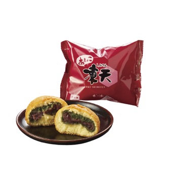 *あんこ凍天　よもぎ餅入りあんこドーナツ