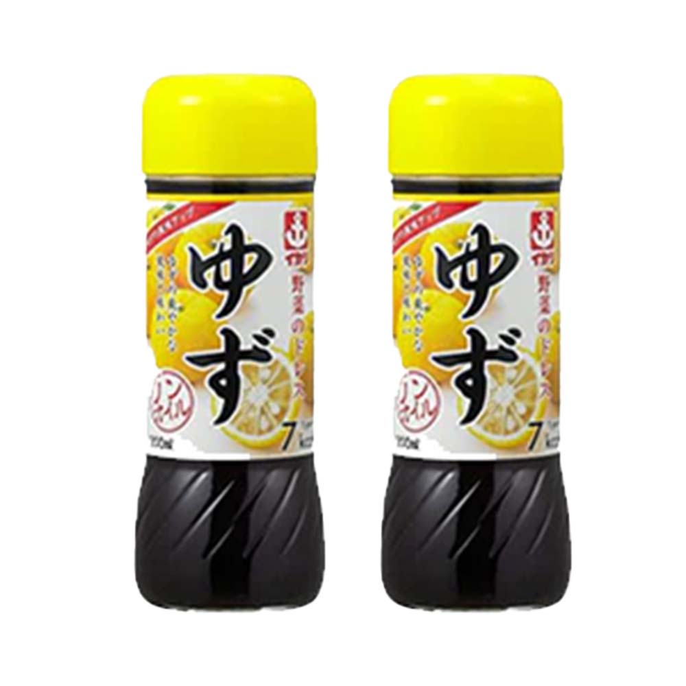 <font color="#FF0000">2 pack set</font> Ikari non-oil Yuzu dressing 200ml x 2