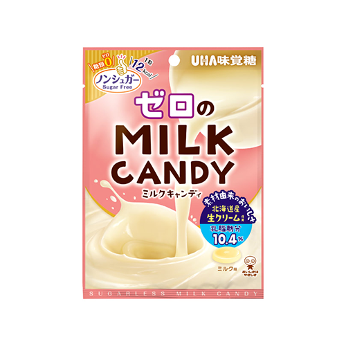 UHA味覚糖 ゼロのMILK CANDY 65g