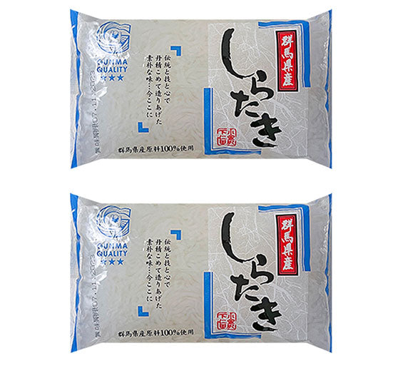 <font color="#FF0000">2パックセット</font><br>下仁田 群馬県産 しらたき 200g x2