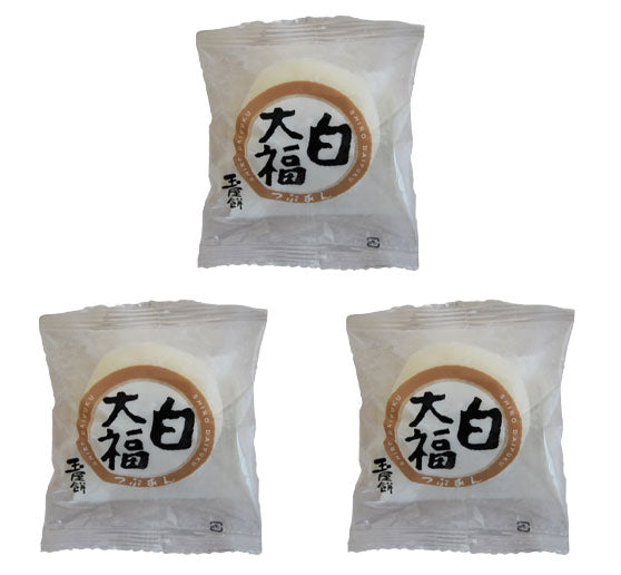 *<font color="#FF0000">3パックセット</font><br>JFC 白大福 1個 x3