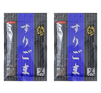 <font color="#FF0000">2-pack set</font> &lt;br&gt; Mitake Black Sesame Ground 55g x2