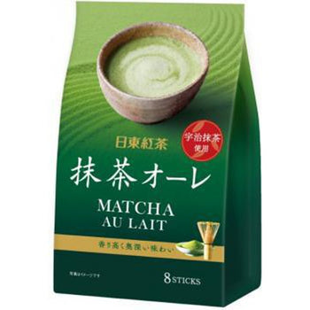 日東紅茶 抹茶オーレ 8sticks 入