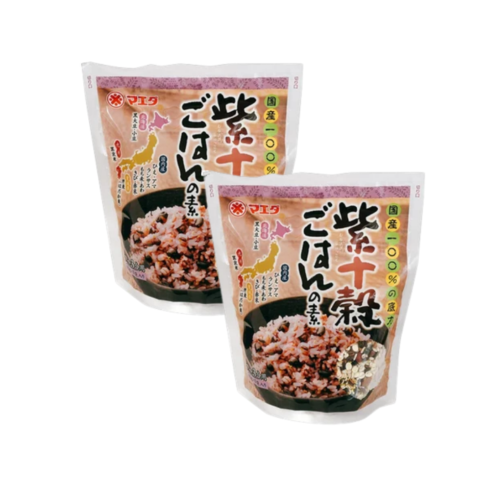 <font color="#FF0000">2パックセット</font><br>マエダ 紫十穀ごはんの素 30g×5袋入