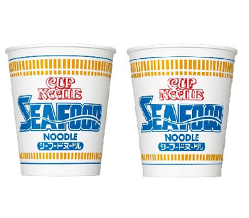 <font color="#FF0000">2パックセット</font><br>日清 カップヌードル シーフード 75g×2